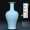 Sky blue glazed fish tail bottle with base and chicken bowl as a gift