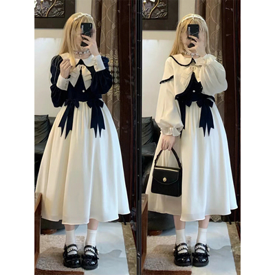 taobao agent White jacket, dress, set, Chanel style