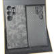Carbon Fiber MagSafe Kickstand Metal Phone Case – Galaxy S25, Galaxy S24, Galaxy S23