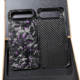 Unique Carbon Fiber Mosaic iPhone Case for iPhone 17, 16, 15, 14 and 13
