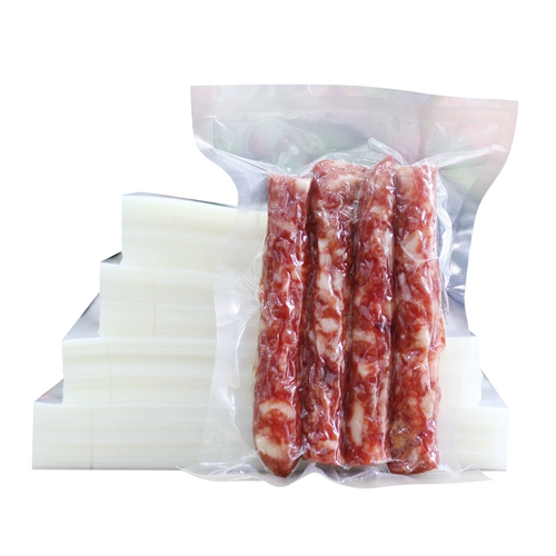 Прозрачный вакуумный пакет с пищевой пакетом уплотнения пакета пакета вакуумной пакет с компрессором пакета Коммерческая настройка печати