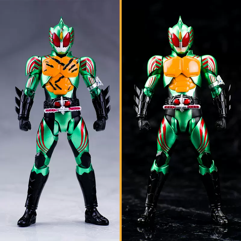 万代日版shf可动手办假面骑士amazons 阿尔法欧米茄最后的审判