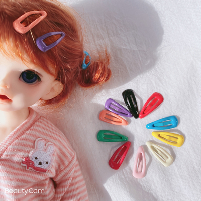 taobao agent BJD6 points larger 6 -point doll headwear hair clip 2cm colorful small clip small hair clip doll hair clip