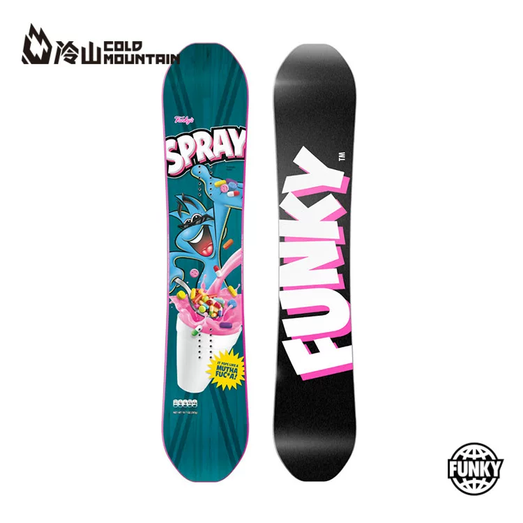 Lengshan 1920 Италия Funky Sprray Мужчины Альмхти Парковая доска Skiboard