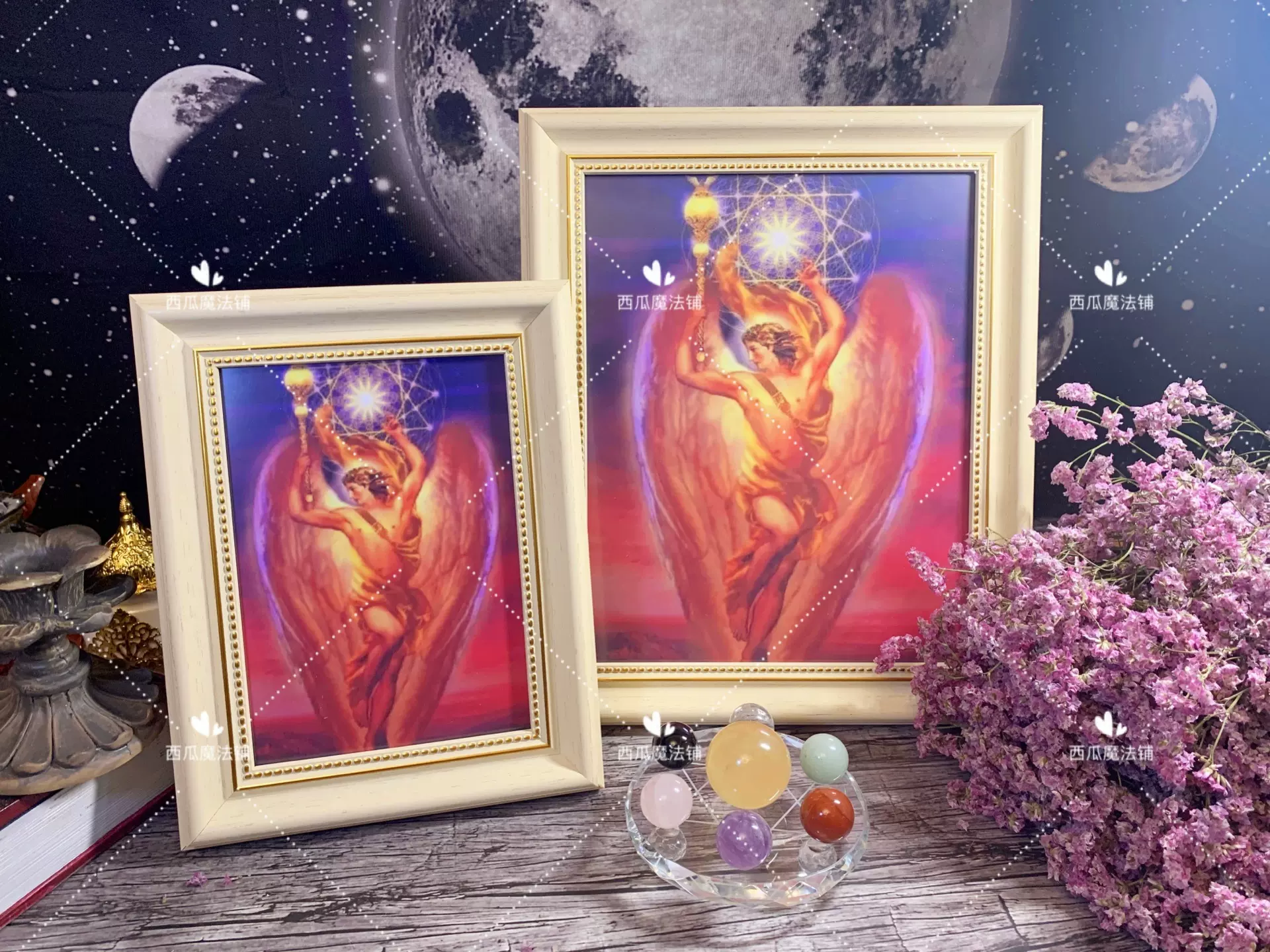 大天使迈克米凯尔米迦勒michael 画像照片摆相挂像