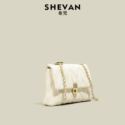 Небольшая небольшая сумка, летняя сумка через плечо, дизайнерская модная цепь с ромбовидным узором, премиум класс, на цепочке