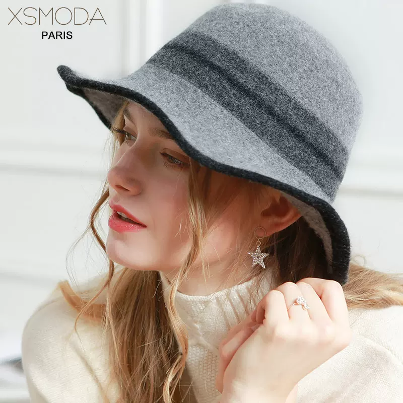 XSMODA2022夏天网纱薄透气日本平顶渔夫帽时尚女棒球帽子凉帽盆帽