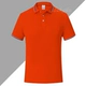 FL Lapel T -Fish Orange