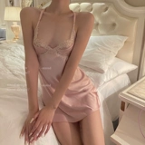 Сексуальная пижама, шелковая тонкая кружевная летняя юбка, нижнее белье для влюбленных, изысканный стиль, большой размер, эффект подтяжки