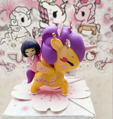 Tokidoki Прозрачный единорог слепое подтверждение снежный кристалл кристалл океан дрейфующая бутылка луна бог принцесса