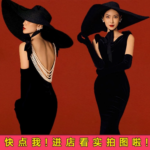 Сексуальное ретро бархатное свадебное платье, облегающий крой, крой «рыбий хвост»