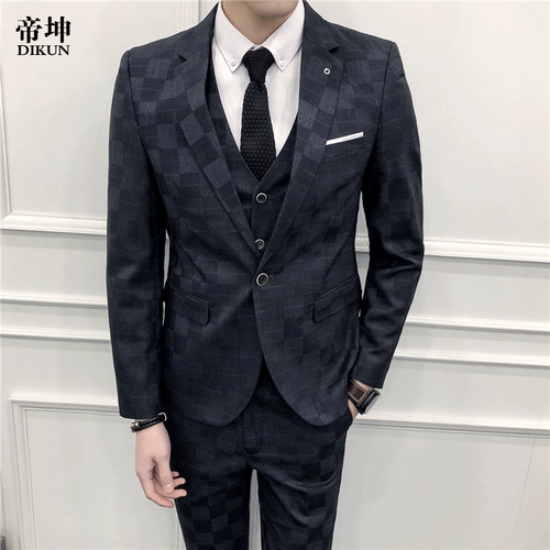 Костюм, комплект в английском стиле, платье для отдыха, облегающий крой, 3 предмета