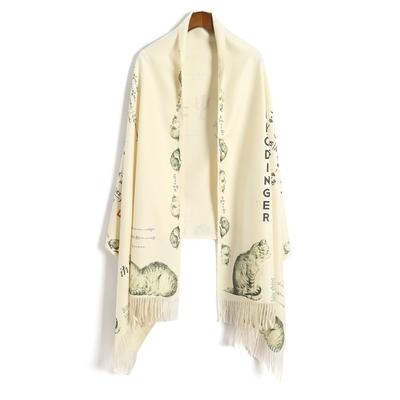taobao agent + Mathematical series collection+ original design muse magic box personalized cultural and creative gift imitation cashmere thin scarf 012