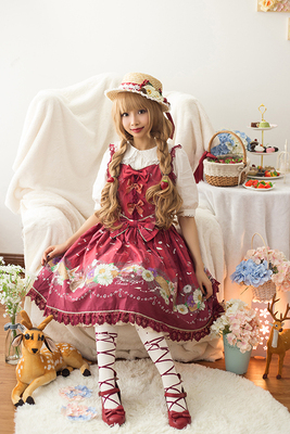 taobao agent [Daisy and Dandelion] Boxing and dandelion JSK1 vest dresses