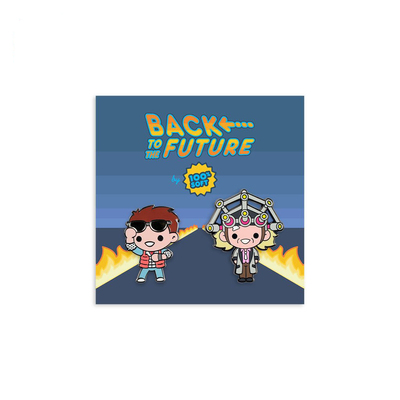 taobao agent American Mondo BTTF/Back to the Future Limited Bad Male brooch set PIN