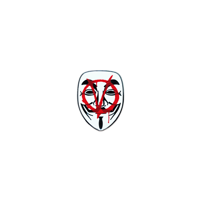 taobao agent Spot voed vengeance Killing Team Gaifers graffiti mask spoof metal badge brooch fiber