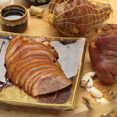 一手店猪肘子正宗哈尔滨熟食熏酱卤味东北特产小吃零食650克包邮