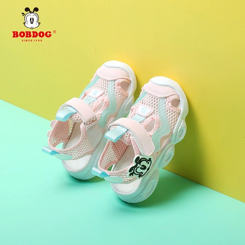 Детская сумка, детские летние спортивные сандалии, мягкая пляжная пляжная обувь, 2022