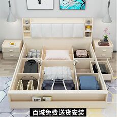 Кровати деревянные комбинации