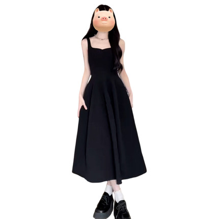 Детское черное платье с ТаоБао Платья фото 5