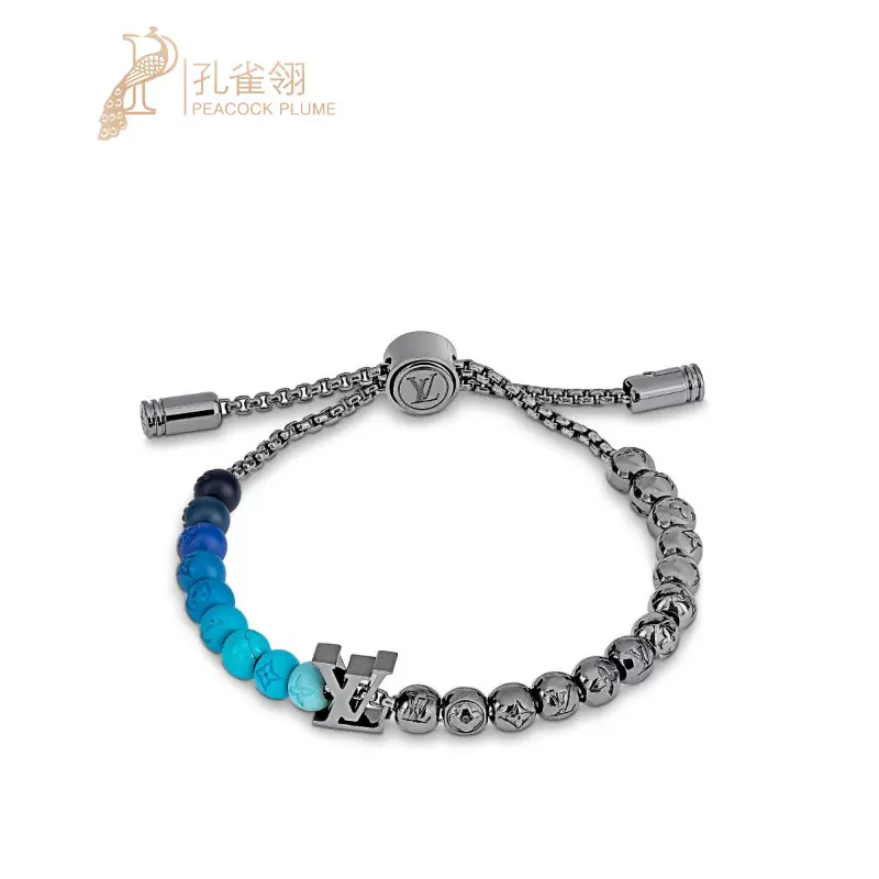 Louis Vuitton Monogram beads bracelet (M00512)