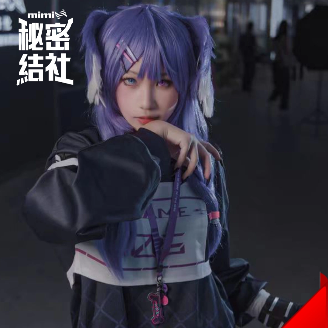 祕密結社彩虹社Vtuber Selen Tatsuki 龍月cos服cosplay女裝假髮-Taobao