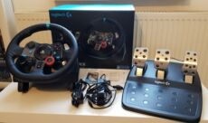 Руль 二手logitech/罗技g29游戏方向盘g27模拟赛车驾驶ps4极品飞车欧卡 Logitech/G29