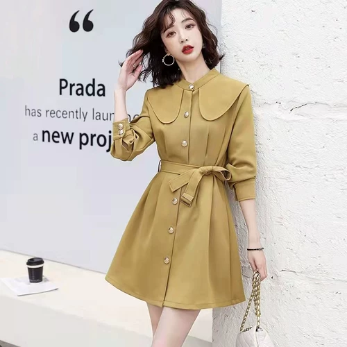 Кукла, плащ, осенний приталенный корсет, универсальная куртка, в стиле Шанель, коллекция 2022, в западном стиле