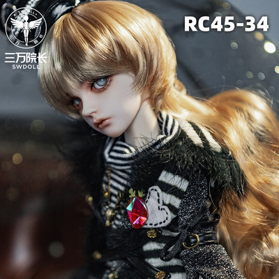 taobao agent Ringdoll's Human shape 4 points PAN magic wig accessories RWIGS45-49 BJD doll accessories