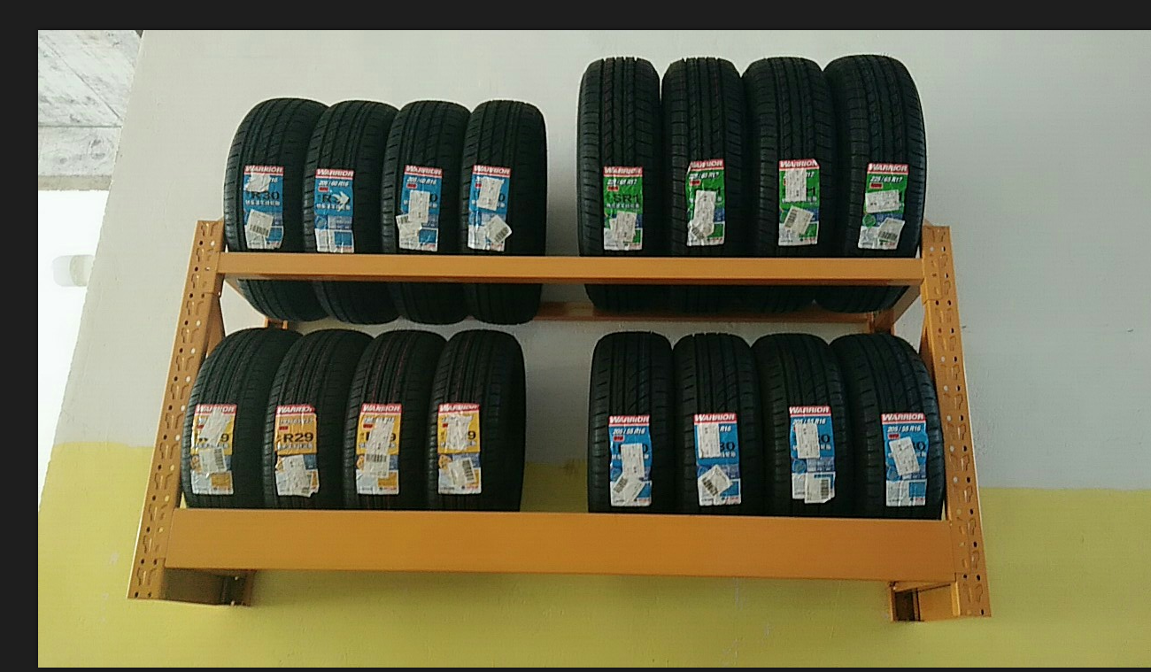 [USD 40.76] car tire display rack warehouse rack automotive supplies