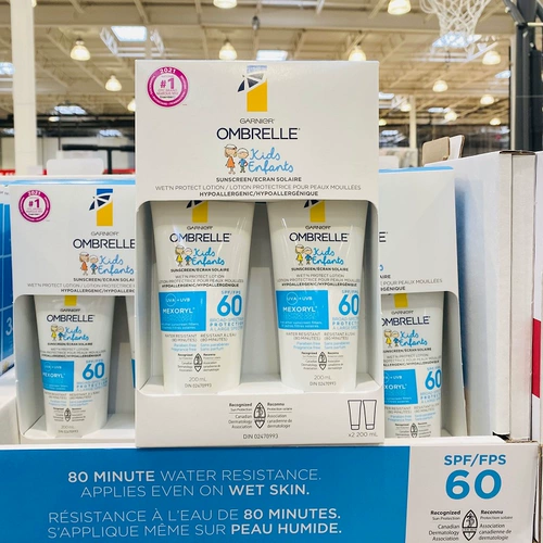 Детский освежающий солнцезащитный крем, 200 мл, 2 штуки