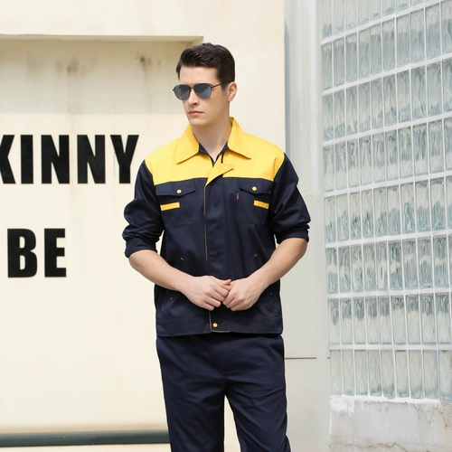 Хлопковый комбинезон, износостойкий осенний лонгслив для работы, делается под заказ