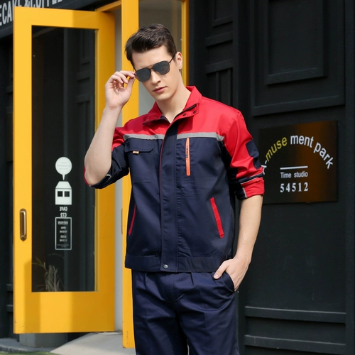 Хлопковый комбинезон, износостойкий осенний лонгслив для работы, делается под заказ