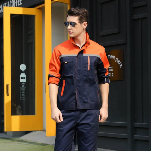 Хлопковый комбинезон, износостойкий осенний лонгслив для работы, делается под заказ