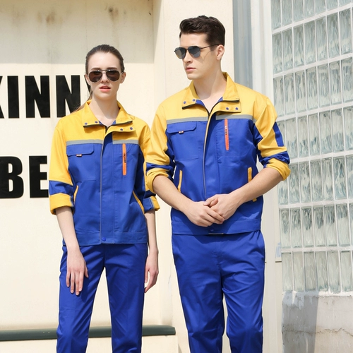 Хлопковый комбинезон, износостойкий осенний лонгслив для работы, делается под заказ