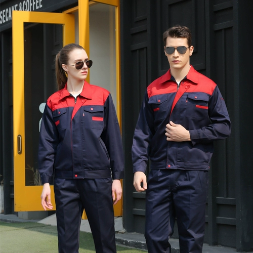 Хлопковый комбинезон, износостойкий осенний лонгслив для работы, делается под заказ