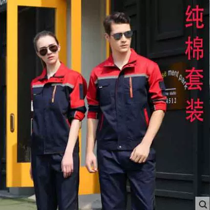 Хлопковый комбинезон, износостойкий осенний лонгслив для работы, делается под заказ