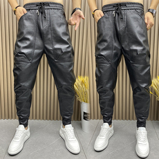 Кожаные брюки