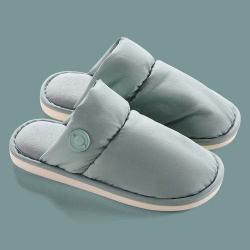 朴西 Удерживающие тепло нескользящие утепленные демисезонные тапочки для влюбленных