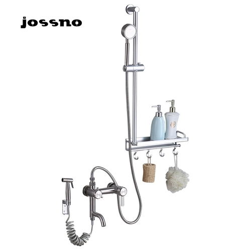 Wittime 304 Ошибка из нержавеющей стали для душа душа, приносящий стержень, показывающий домашнее маленькое устройство