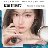 2021 Новые клейкие рисовые пельмени, красивые зрачки, бросающие женщин в год, коко, наполовину, красочный коричневый маленький большой большой диаметр momo mt