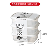 Японский, импортный, белый, прямоугольный, 300 мл