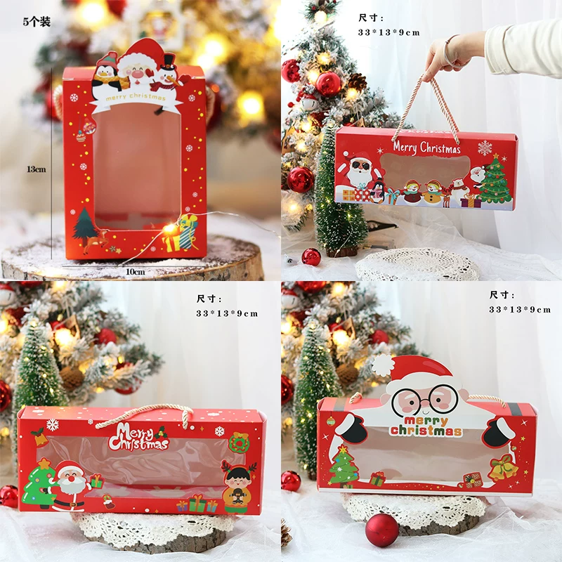 Christmas tea cup, box, handheld pack, internet celebrity