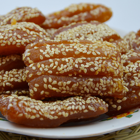 山东菏泽特产 单县蜜三刀传统糕点点心甜食蜜汁三刀子700g