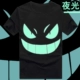 Pokemon T-shirt Quần áo ngoại vi Geng ghost Tay ngắn Trò chơi Nintendo phim hoạt hình giả mạo hai chiều - Carton / Hoạt hình liên quan