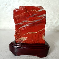 Натуральный камень южноафриканский красный джаспер куриная кровь Базилика Каменное дерево дерево нефритовое санти