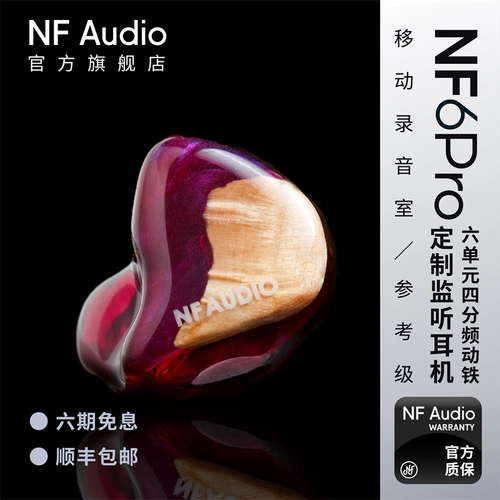 NFAUDIO NINGFAN NF6PRO Многопрофильная железная индивидуальная гарнитура символы гравировали сцены ручной работы.