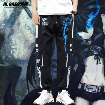 taobao agent Black Rock Sagittarius Surrounding Pants BRS Anime Surrounding two -dimensional students, men and women casual pants trousers, trousers zm