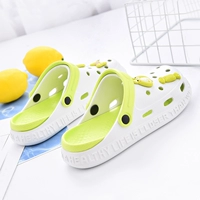 Tide, модные ультрамягкие тапочки в стиле Crocs, пляжные мюли, лето 2023 года, подходят для носки на улице, популярно в интернете, закрытый носок