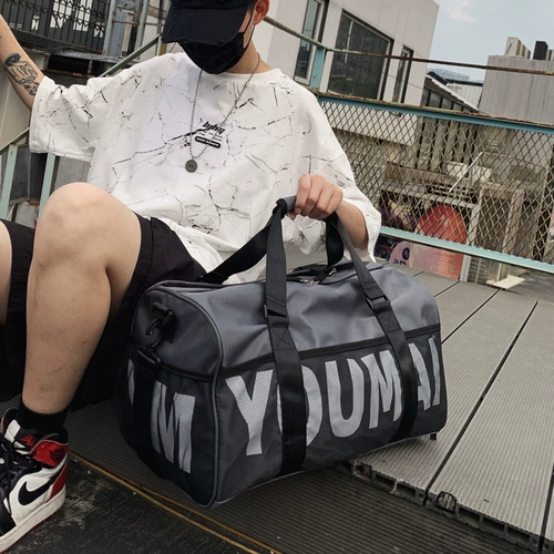Вместительная и большая спортивная спортивная сумка, сумка для путешествий, портативная багажная сумка через плечо